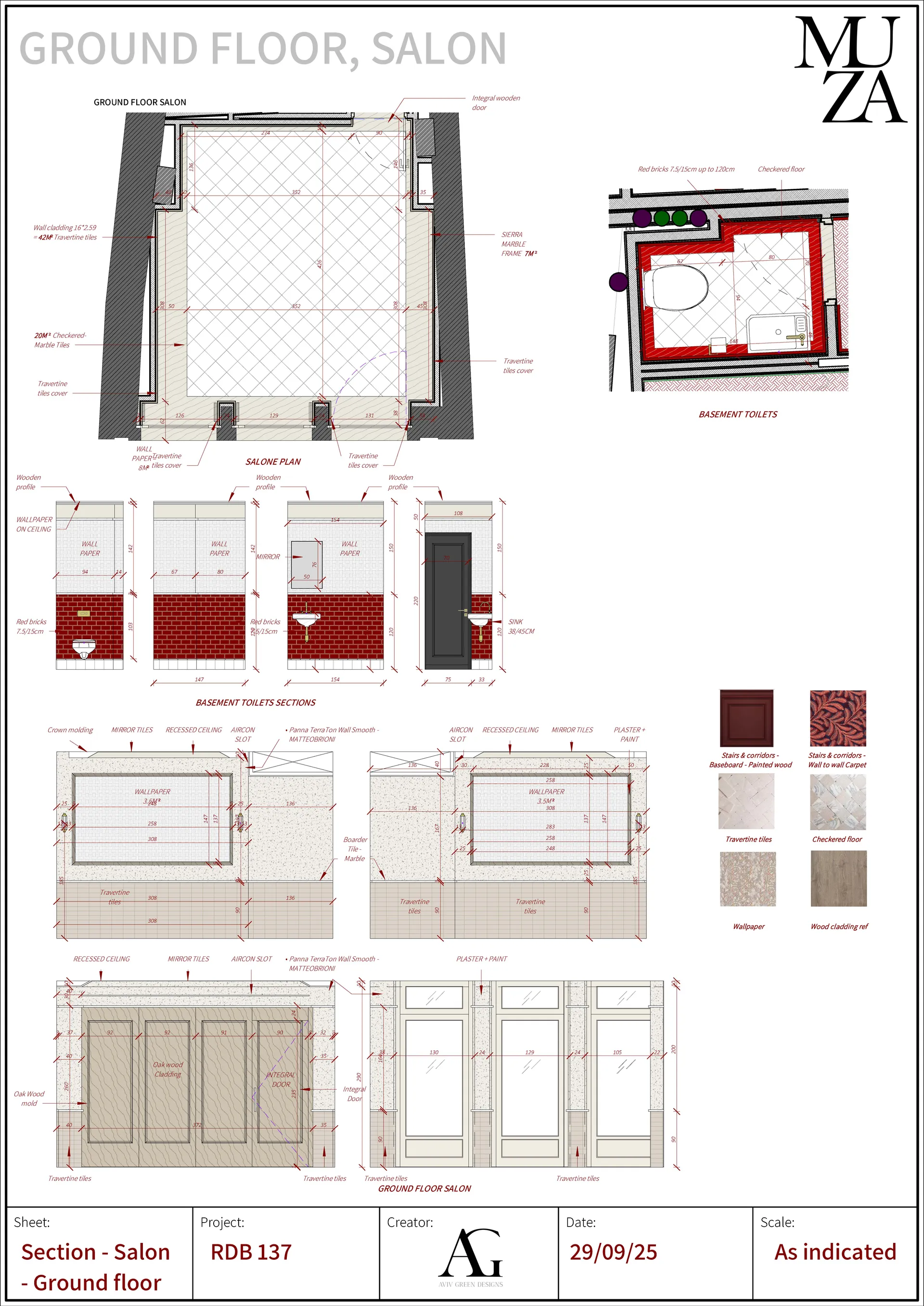 Muza Boutique hotel, Porto, Portugal — ARCHITECTURAL PLANNING (28)